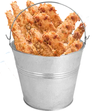 Tiras De Pollo Cajún A La BBQ