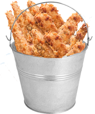 Tiras De Pollo Cajún A La BBQ