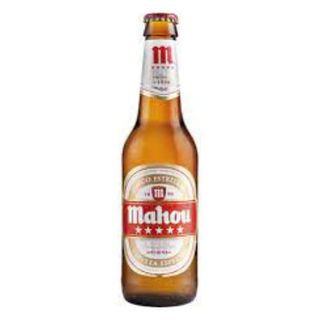 Cerveza Mahou 5 Estrellas (330 ml.)