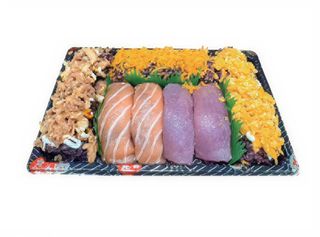 A4.Bandeja De Arroz Negro (16 Pzs.)