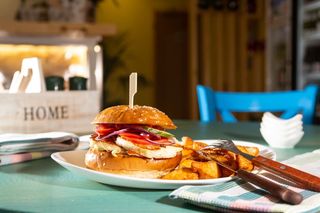 Sweet Halloumi Burger