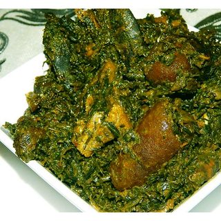 1 plate of Afang Soup