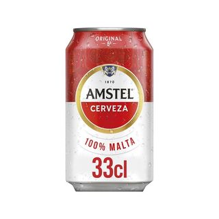 Cerveza Amstel Roja