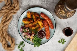 Zestaw z Kiełbasą z grilla 700-750 gr. Dostawa/Zamow