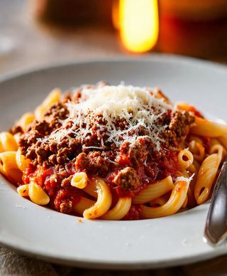 Macarrones A La Boloñesa