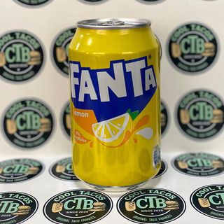Fanta Limón lata 330ml.