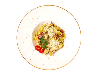 Паста с соусом песто