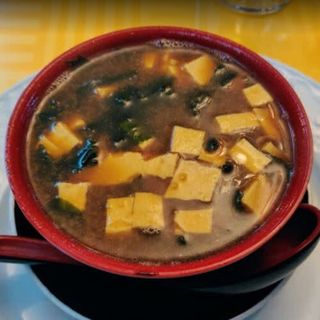 Sopa de Dou Fu con Verduras