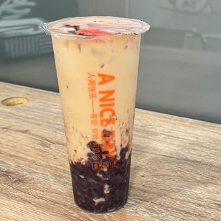 Milk tea aromatizzato al riso