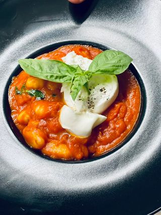 Gnocchi pomodoro e burrata-senza glutine