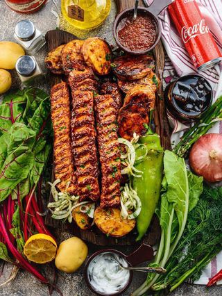 Կոմբո տավարի քաբաբով N2  1,4 կգ