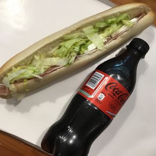 Baguette N 1 + Coca-Cola Zero Bottiglia 45cl