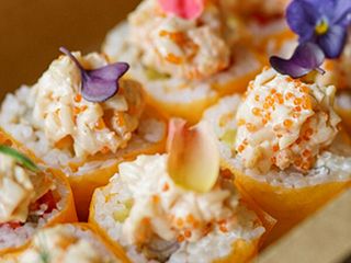 Маменорі з вугрем та креветками (пікантні) (300g)