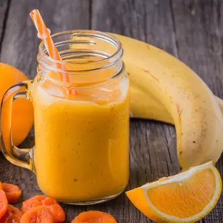 Jus orange  & banane