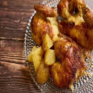 Medio pollo a l'ast