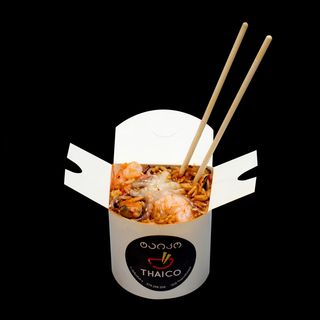 ბრინჯი ზღვის პროდუქტების მიქსით