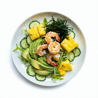 Ensalada Con Salsa Rosa