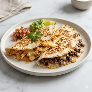 Tapa De Quesadillas De Pollo O Carne
