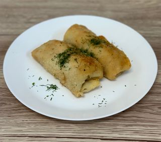 Krokiet z kapustą i mięsem