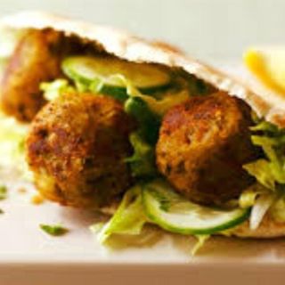 Panino falafel