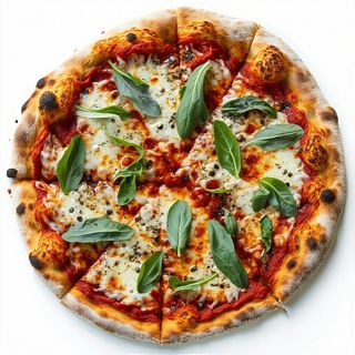 Foccacia rughetta e mozzarella