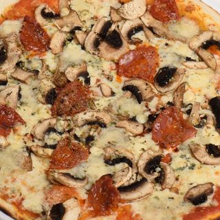 Pizza DOS QUESOS (30 Cm.)