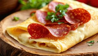 Crêpe Pepperoni