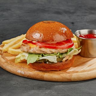 Burger classic cu pui