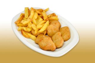 Nuggets De Pollo (6 Uds.) Con Patatas