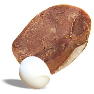 Казы и перепелиное яйцо