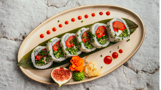 50. Uramaki Łosoś Surowy