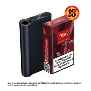 Starter Kit HYPER X2 AIR BLACK + NEO TERRACOTTA TOBACCO