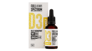 Olej konopny D3 Family