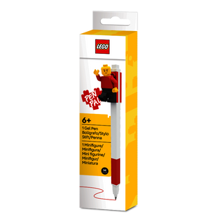 Pix cu gel LEGO rosu - Minifigurina - 53704