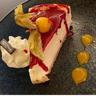 Tarta de Queso con Arándanos