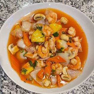 409 Langostinos Agridulce