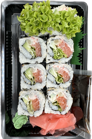 20. Futomaki z łososiem 