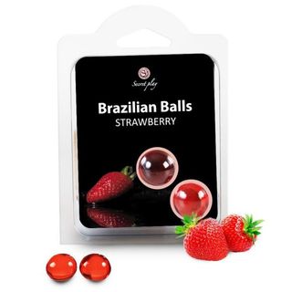Secret Play – 2 Bolas Brasileiras de Morango