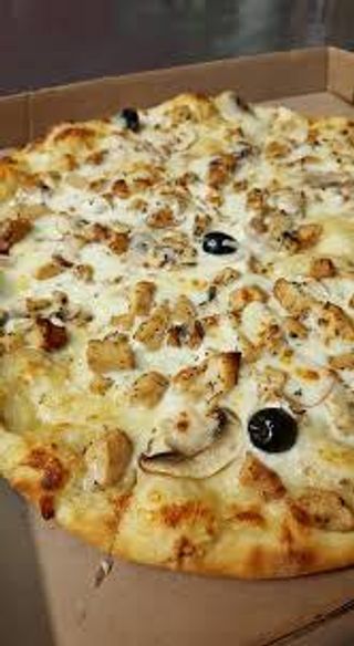 Pizza poulet Champignons 