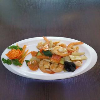 39 Gamberi con verdure