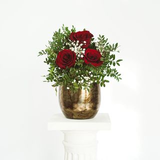 Ramo de Tres Rosas Rojas - BK