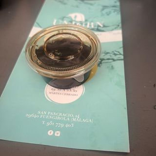 Salsa de soja,vinagre y ajo (30 cc.)