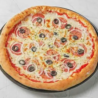 PIZZA MEDIA SALAME ACEBOLADO