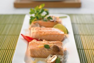 Pavé de Saumon Sauce Citronnelle