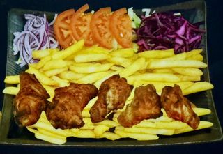 Plato alitas (6 uds.)