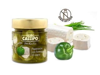 Peperoncini ripieni caprini 225gr - Callipo