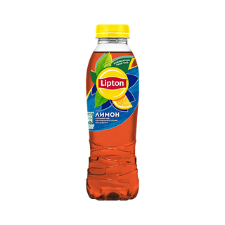 Чай Lipton чорний з лимоном 0,5л