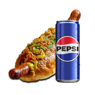Hot Dog + puszka 330 ml