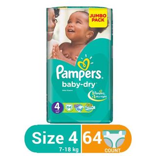 Pampers Maxi Unisex Value Pack 3*62 Pieces
