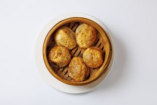 Жареные манты мясо/тыква 5шт 